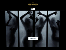 Tablet Screenshot of luxuryescorts.com